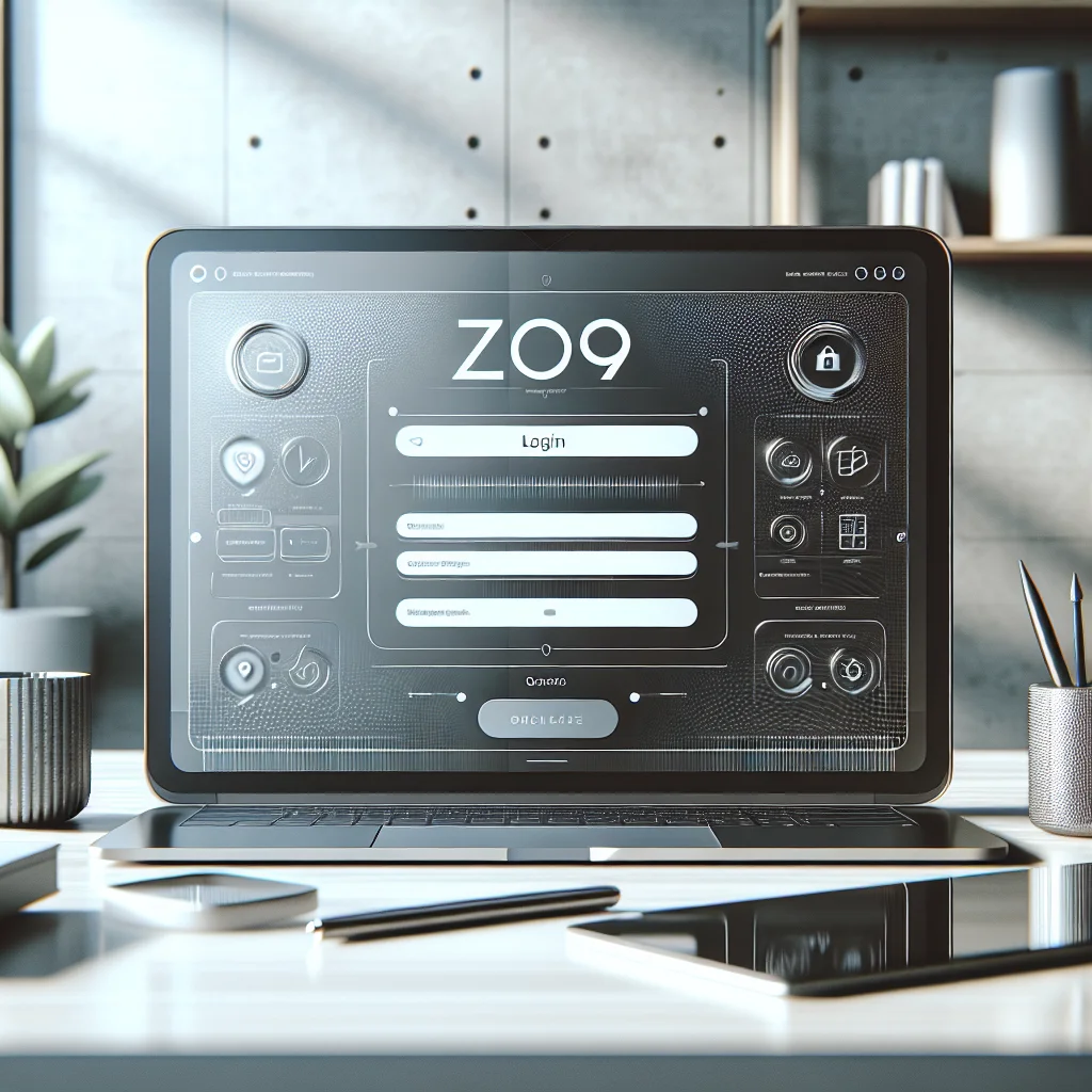 Zo9 Login interface showcasing user-friendly features