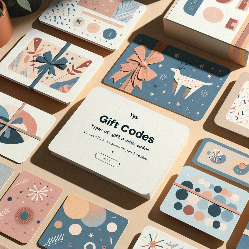 Types of Zo9 Gift Codes