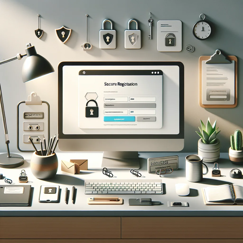 Secure registration tips